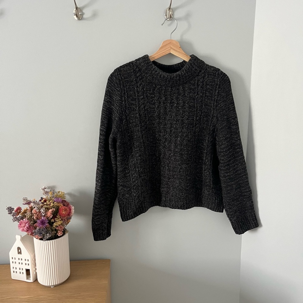 Tommy Hilfiger Charcoal Gray Women's Sweater